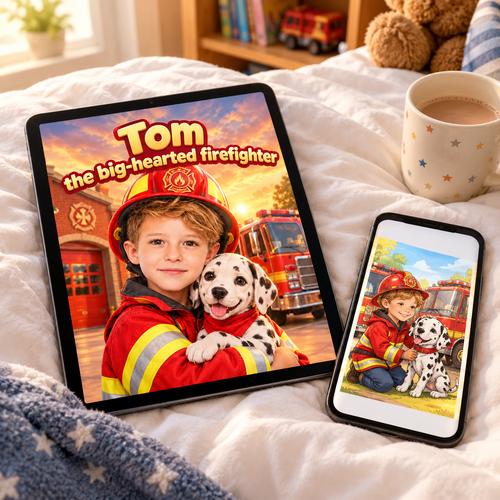 Digital edition on a tablet