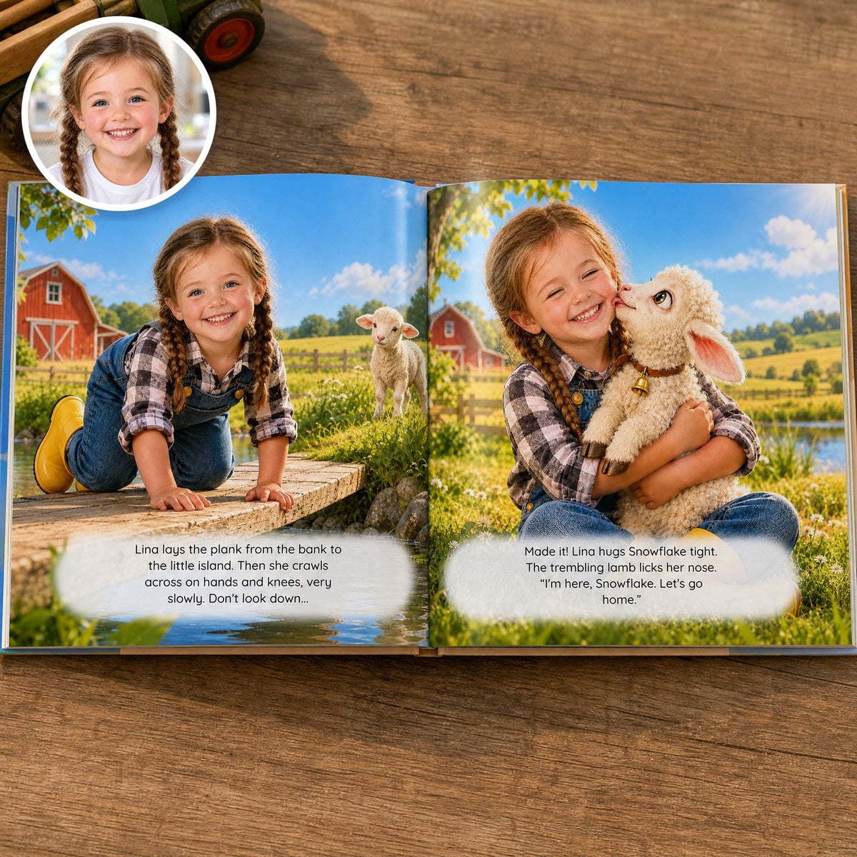 The same book with Lina: their face and their name