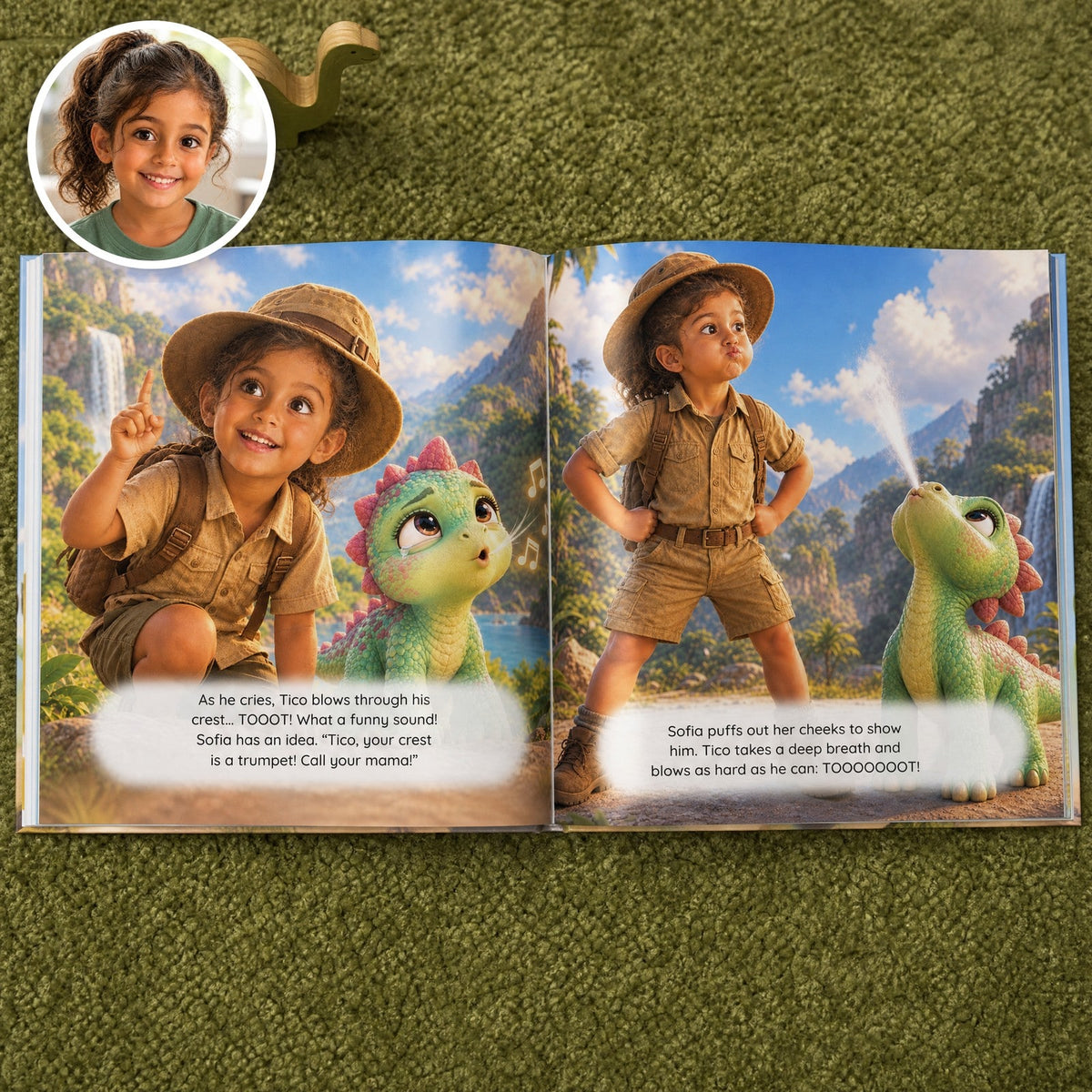 The same book with Sofia: their face and their name