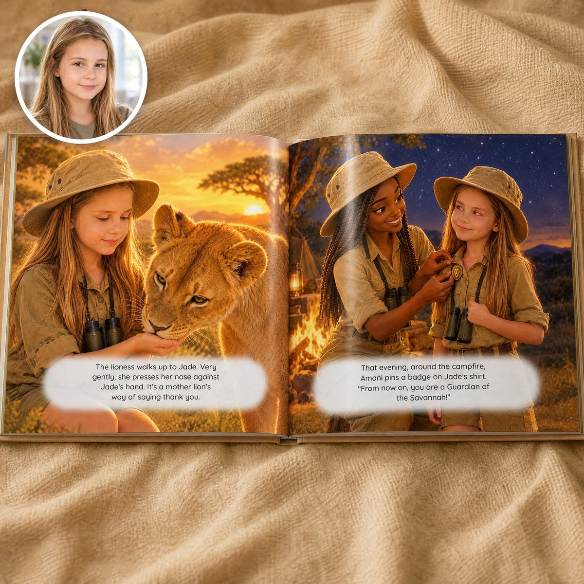 Open book: Jade’s story, with their photo