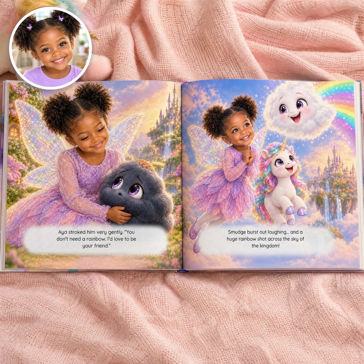 The same book with Aya: their face and their name