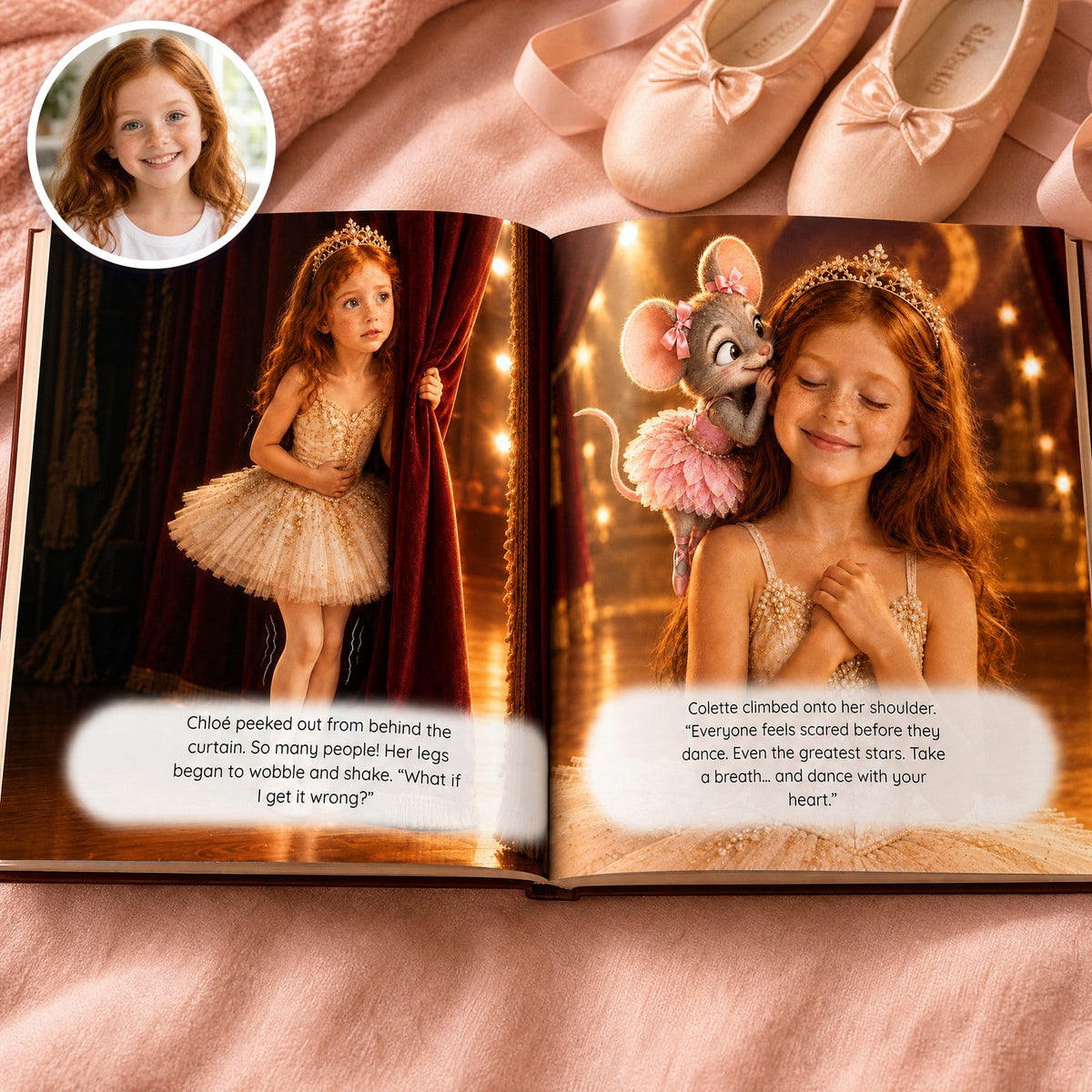 The same book with Chloé: their face and their name