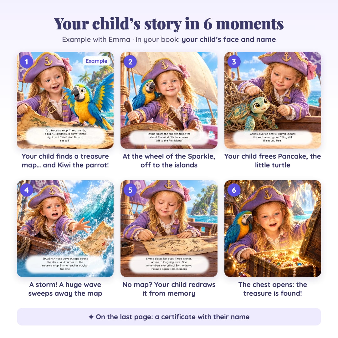 Nimora · story in 6 moments