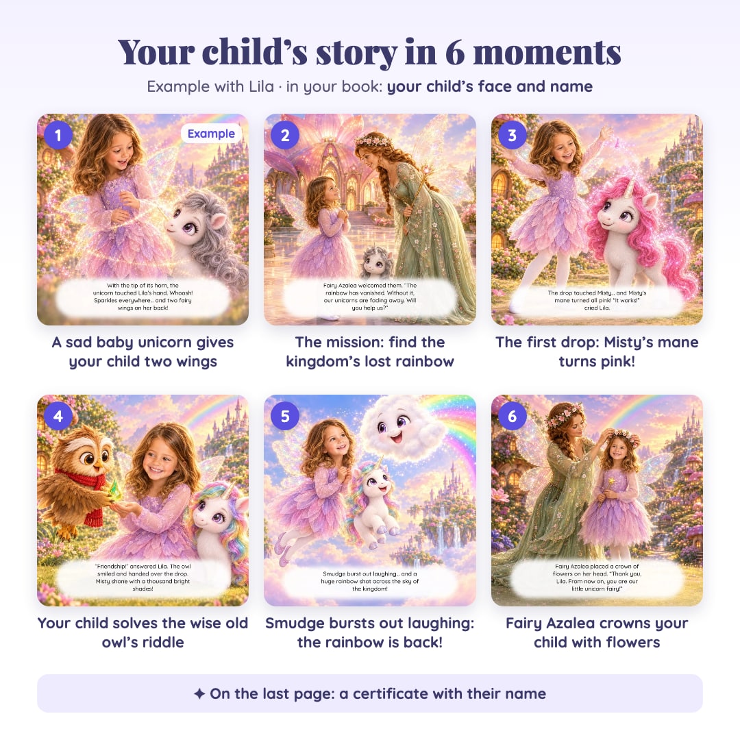 Nimora · story in 6 moments